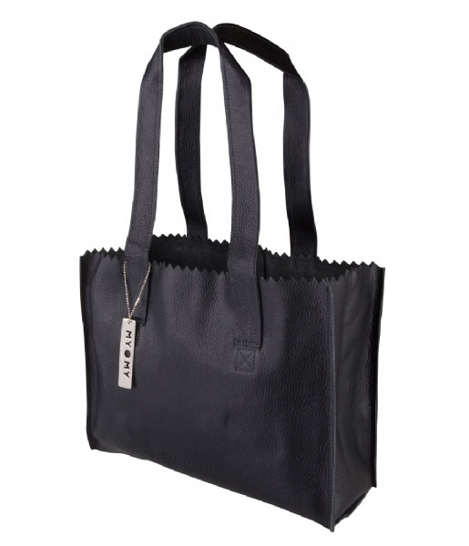 MYOMY Schoudertas MY PAPER BAG Handbag rambler black (10570631)